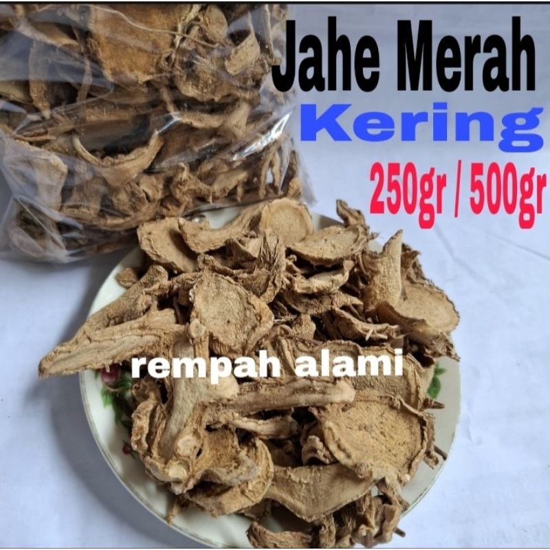 

Jahe Merah Iris Kering 250/500gr