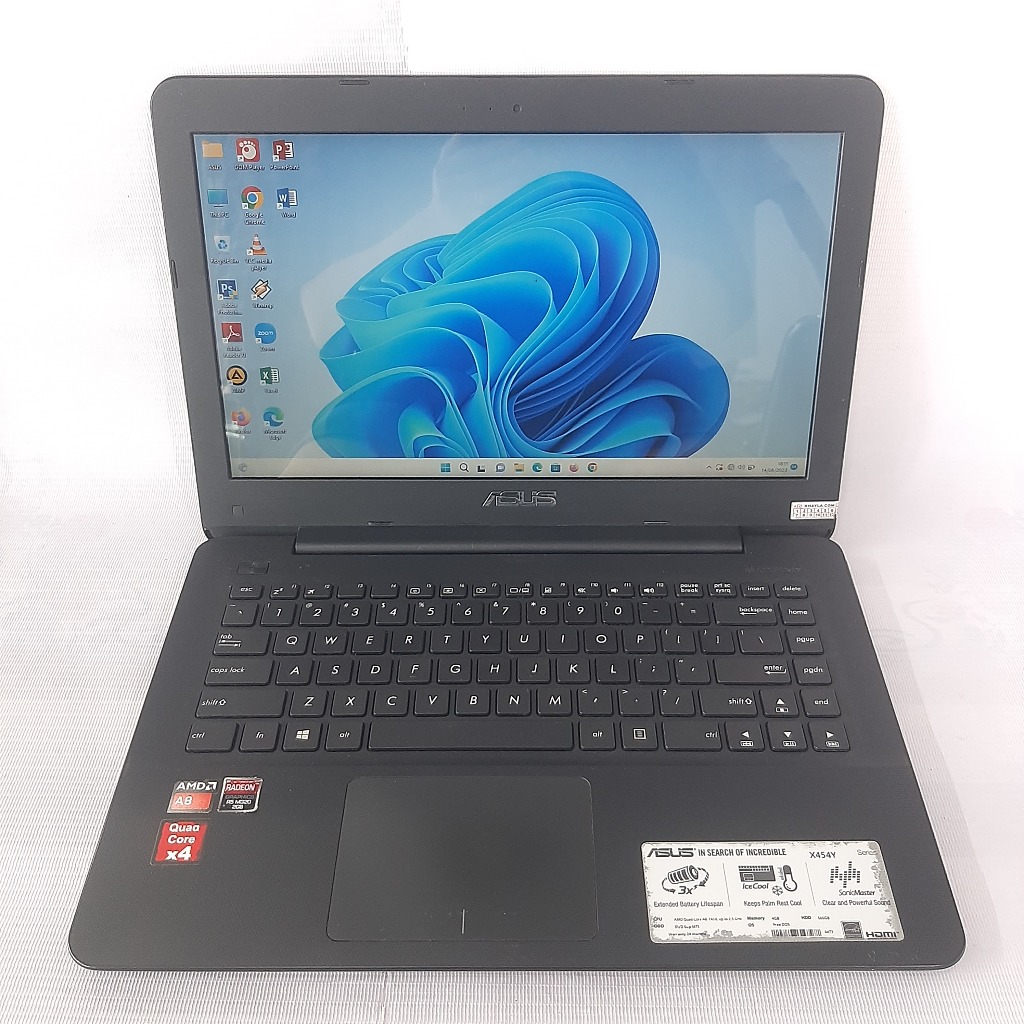 ASUS X454Y AMD A8-7410 RAM 4GB HDD 500GB