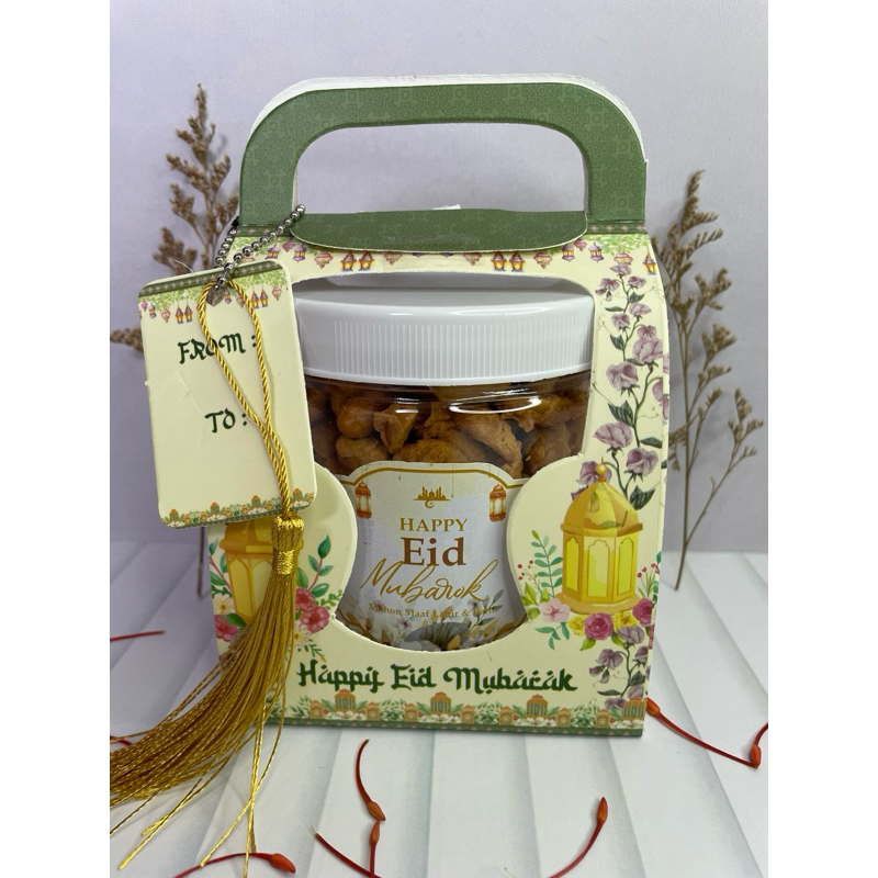 

HAMPERS SMALL BOX JINJING KACANG THAILAND SPICY DAN SHOES COKLAT