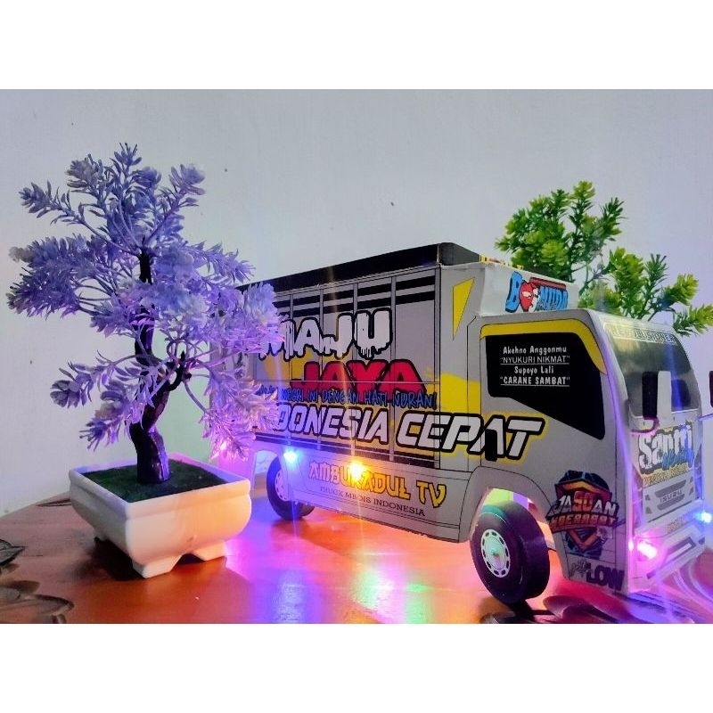 PROMO MINIATUR TRUK OLENG JUMBO TERMURAH REMOT CONTROL WAHYU ABADI TERLARIS  BREWOG AUDIO GRATIS TER