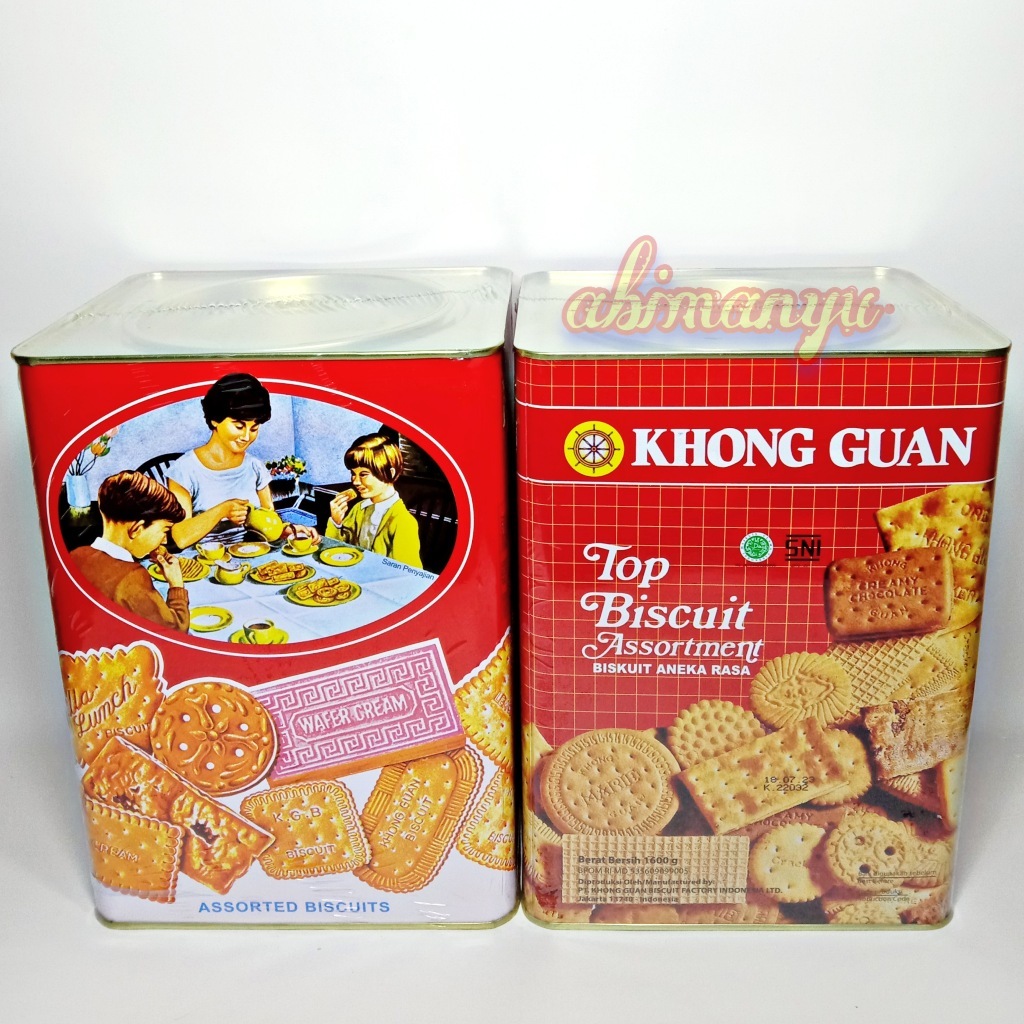 

PAKET HEMAT KHONG GUAN 1.6 KG ISI 2 KALENG