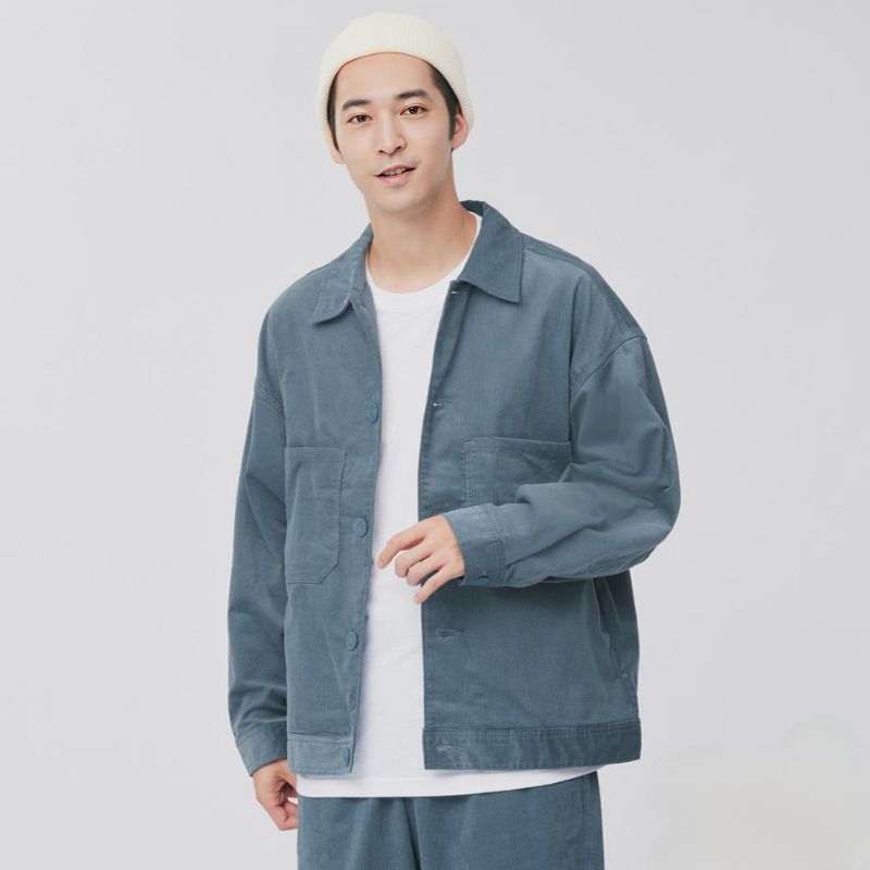 Global Uniqlo Corduroy Chef Jacket