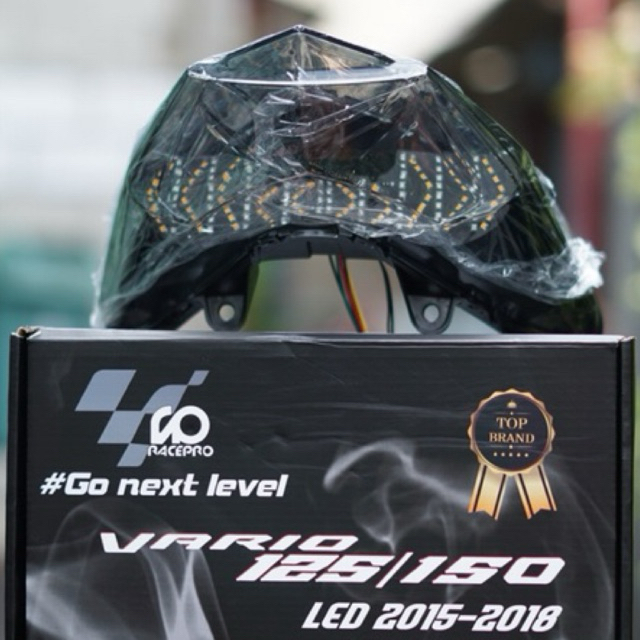 STOPLAMP RACEPRO RUNNING VARIO 125/150 LED OLD LAMPU BELAKANG VARIO LED OLD RACEPRO LAMPU RUNNING