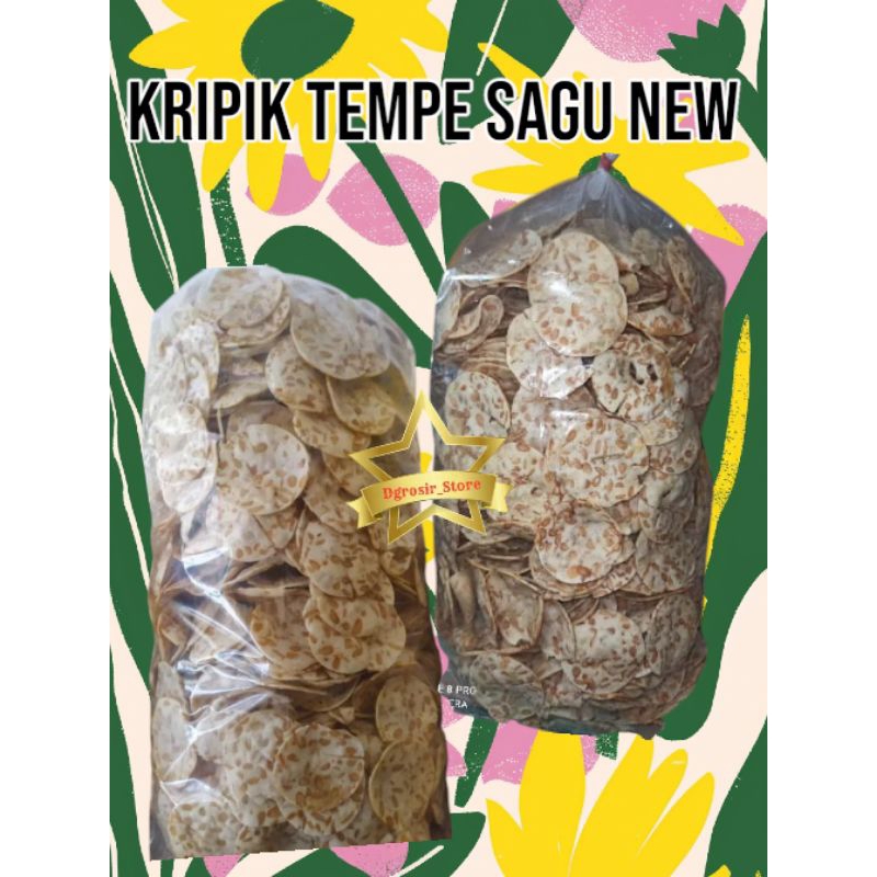 

1kg Fuul KRIPIK TEMPE SAGU Gurih Renyah