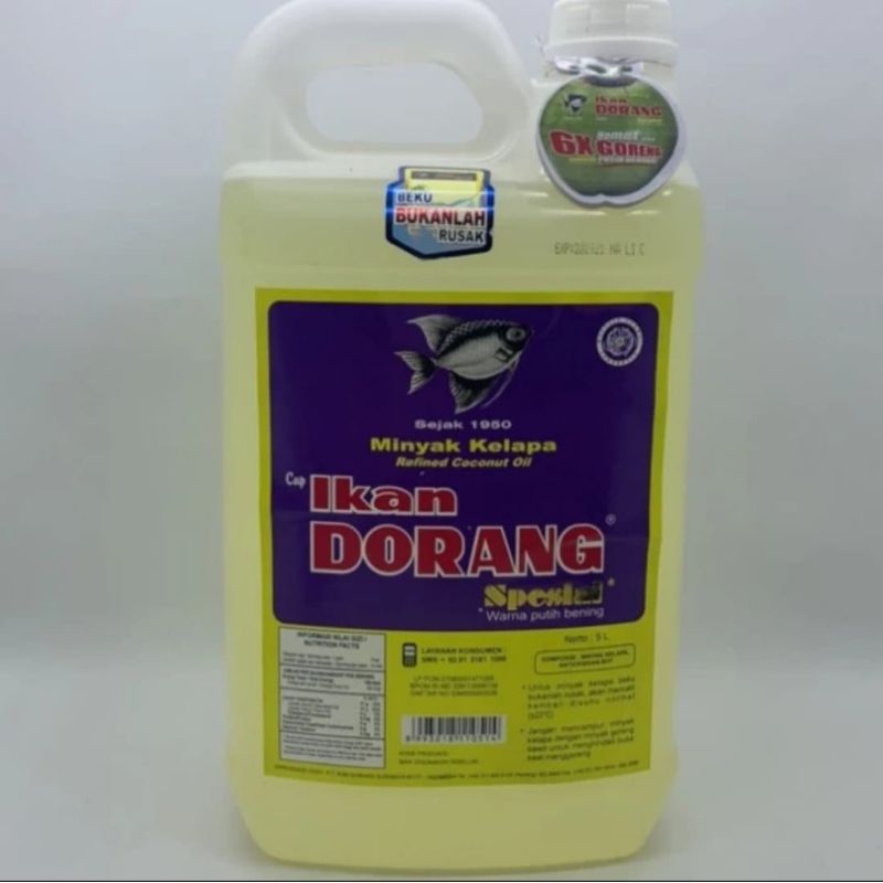 

Minyak Kelapa IKAN DORANG SPESIAL 5L
