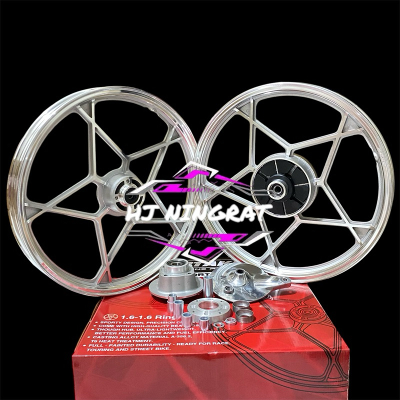 velg mutakin model enkei japan bintang SUZUKI RGR 150 thunder 125 RX KING RXK RXS RXZ ring 18 velg b