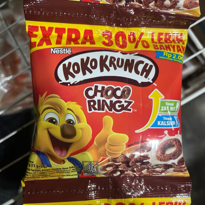 Nestle Koko Krunch 1 Renceng 10 Sachet Cereal Sereal Cokelat Coklat