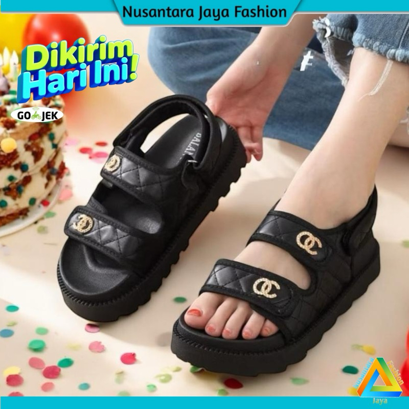 BALANCE IMPORT Sandal Wedges Wanita Balance Import 238 1