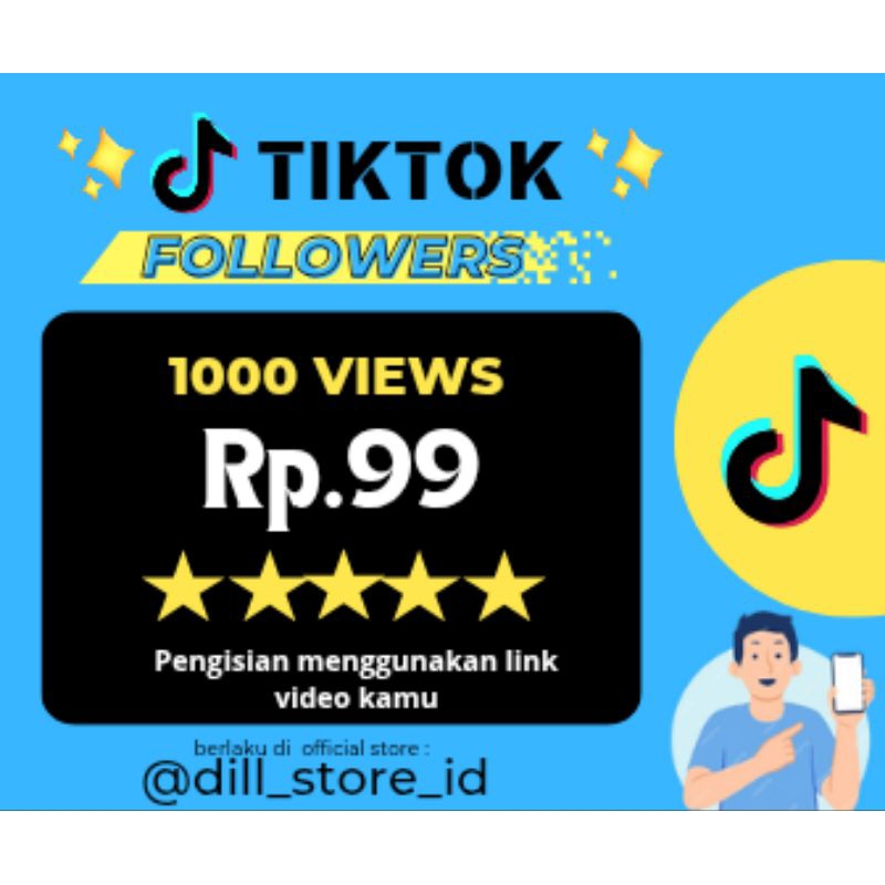 VIEW TIK**TOK PERMANEN NO DROP VIEWS TIK**TOK BERGARANSI