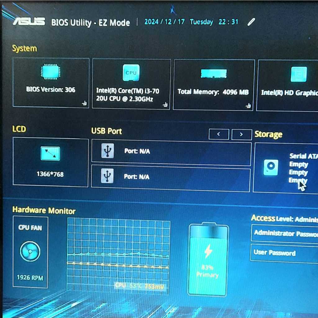 Motherboard X407U Core I3-7 Normal Tested Seken Original [ Mainboard Mobo Bisa Untuk A407U ]
