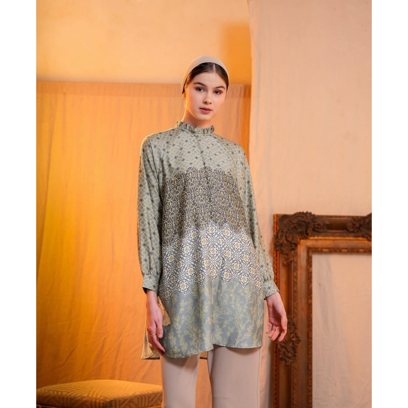 Mahira Tunik Heaven Lights - Ice Blue (S)