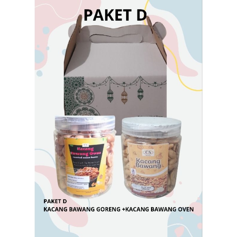 

PAKET LEBARAN BINGKISAN HAMPERS KACANG BAWANG MURAH