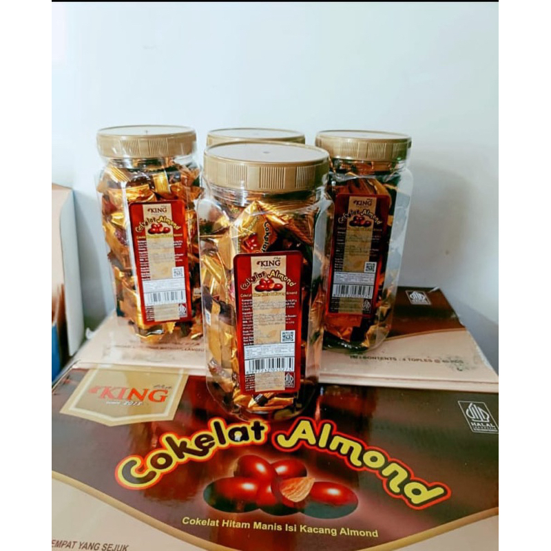

Coklat Almound Toples isi 100pcs
