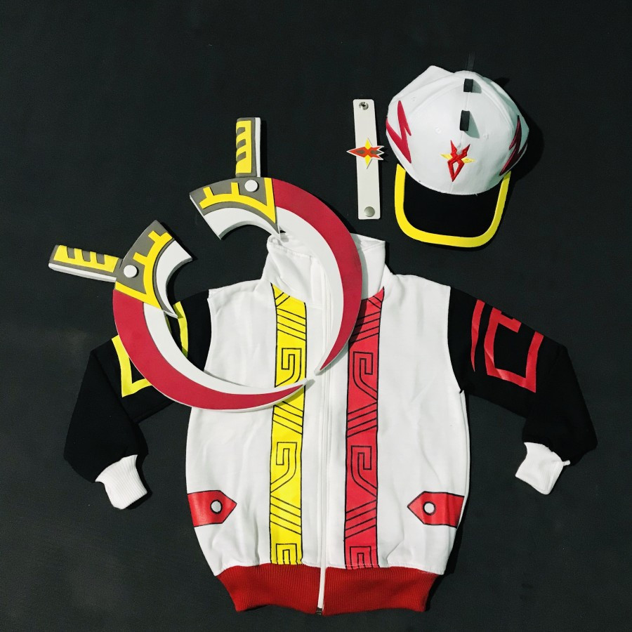 Kostum lengkap boboiboy supra