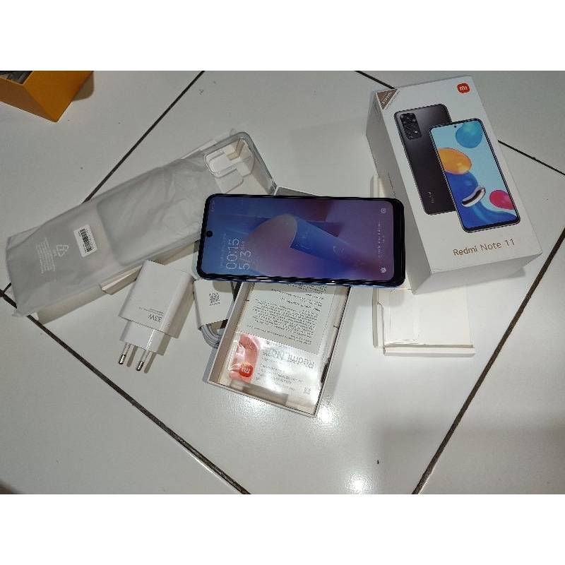 redmi note 11 6/128 seken bekas second