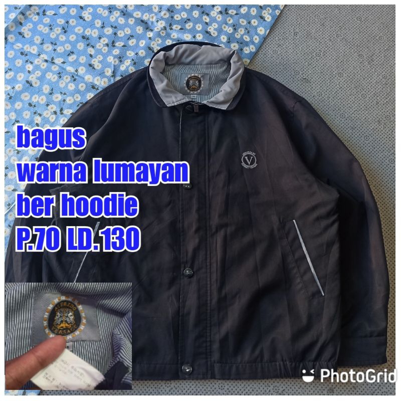 jaket work kerja casual Harrington vintage Alfredo Versace