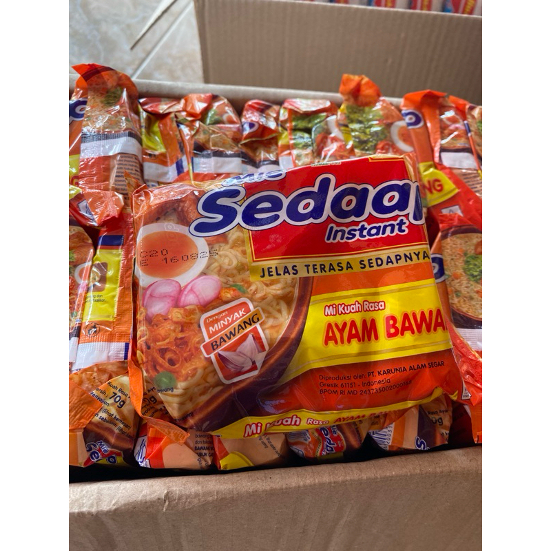 

Mie Sedaap Rasa Ayam Bawang sedap