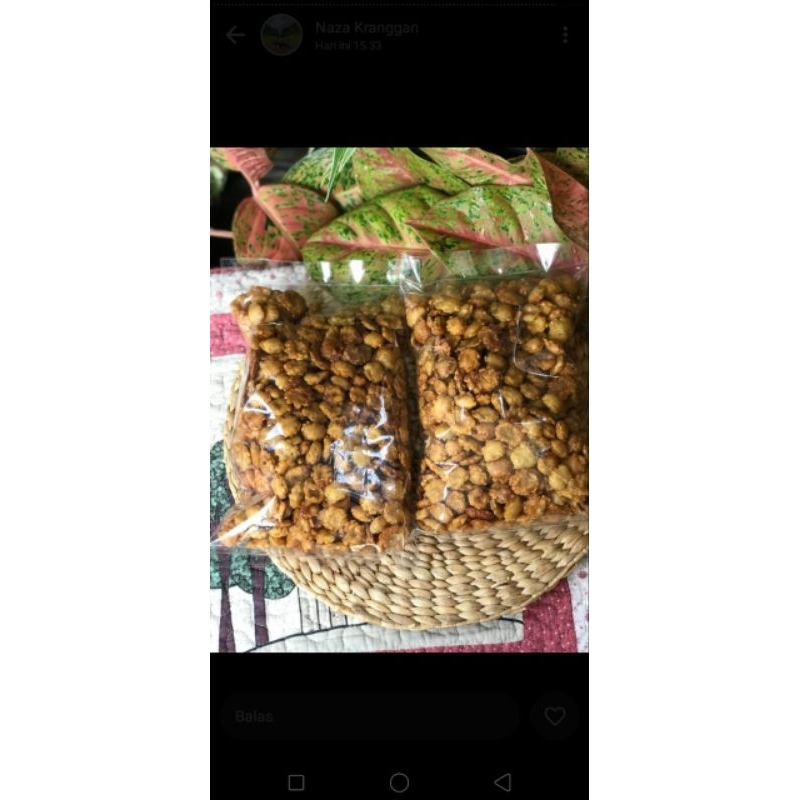 

emping kletuk pedas manis khas limpung