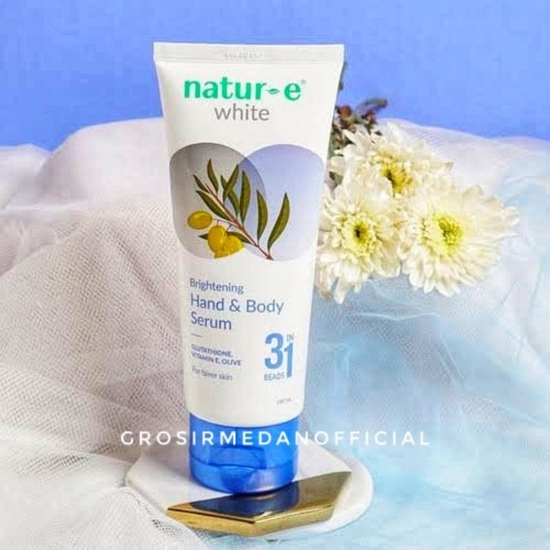 NATUR E WHITE BRIGHTENING FACE SERIES WITH GLUTATHIONE - DAY CREAM / NIGHT CREAM / FACE WASH / SERUM