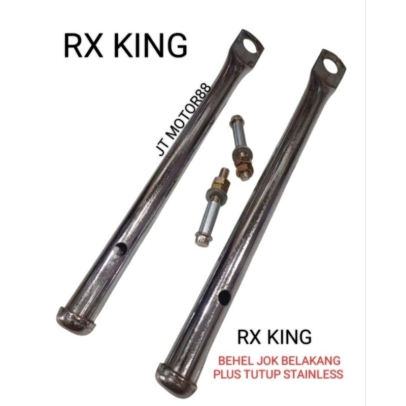 BEHEL LURUS BELAKANG RX KING STAINLESS SEPASANG