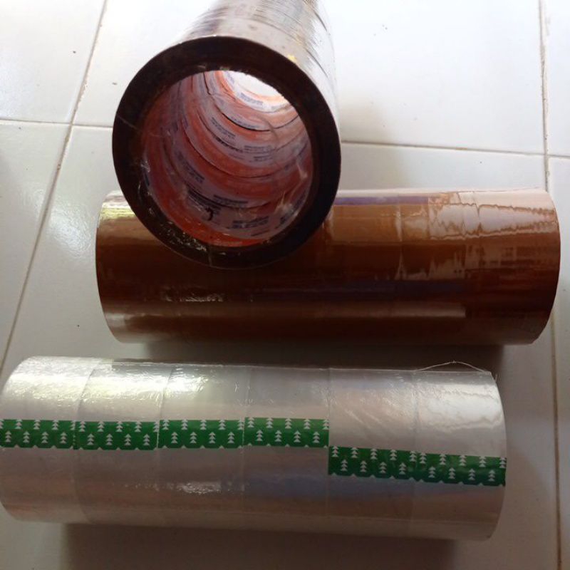 

Lakban Packing 90 Yard 1 Slop (Isi 6 Roll)
