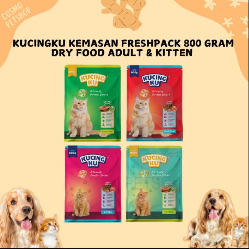 makanan kucing kucingku 20kg