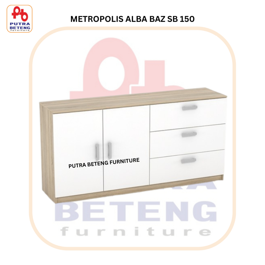 Bufet Pendek Metropolis Alba Baz SB 150