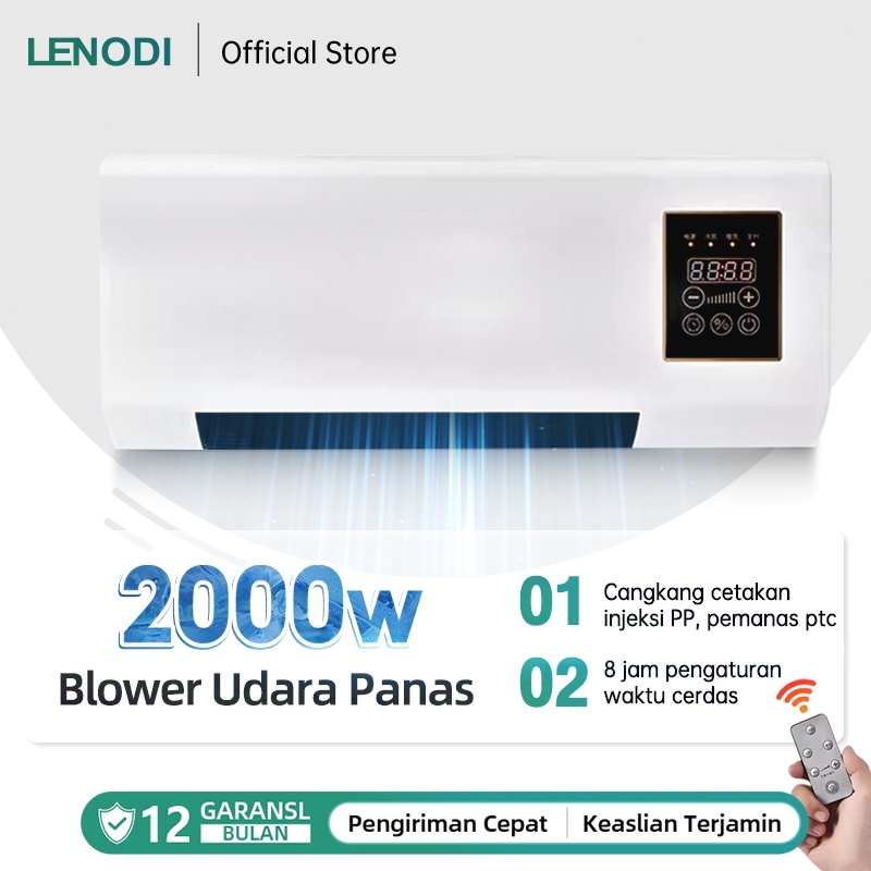 LENODI 220v/2000w AC Portable AC mini portabel pemanas Dan Pendingin Fungsi Ganda Multifungsi Dipasa