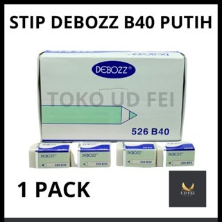 

(1 PACK) Penghapus Debozz B40 Putih / Penghapus / Penghapus Murah