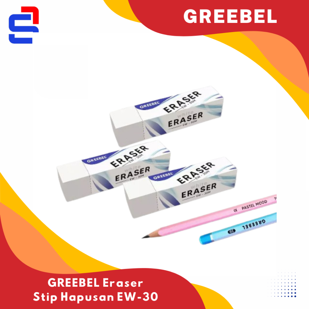 

GREEBEL Eraser Stip Hapusan / Penghapus Pensil