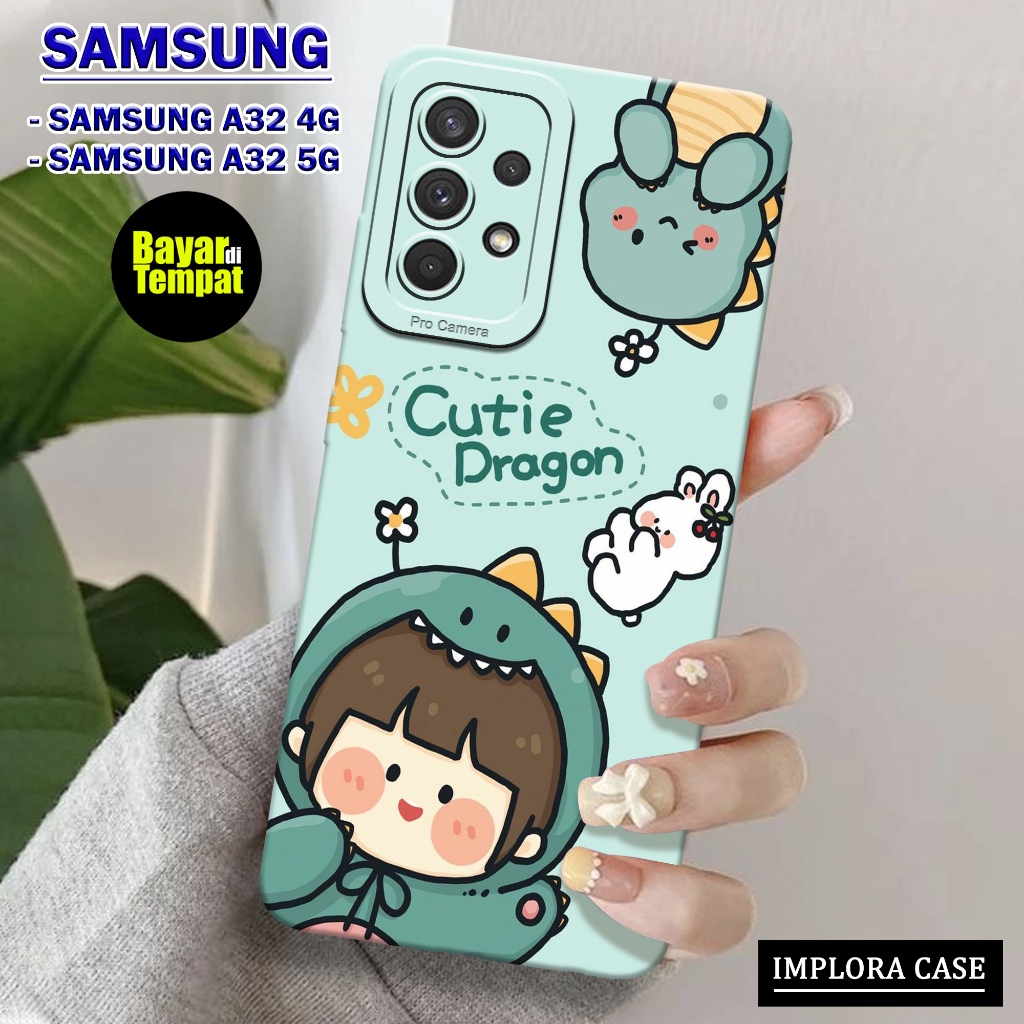 Case SAMSUNG A32 4G / A32 5G Motif KARTUN IMPLORA CASE Casing SAMSUNG GALAXY A32 4G / A32 5G Softcas
