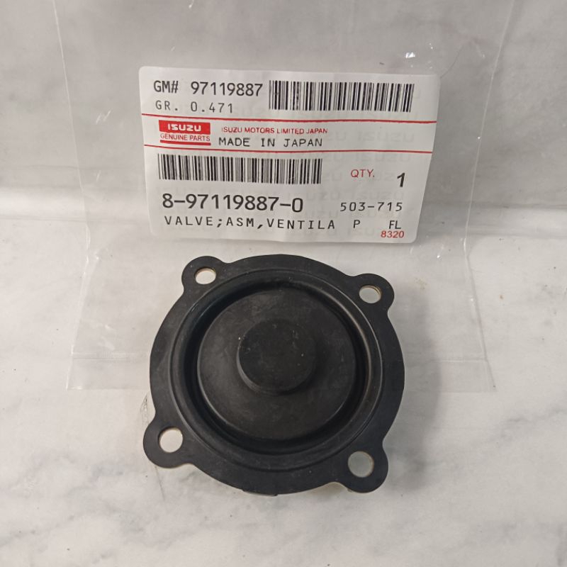 SWITCH KATUP MEMBRAN VALVE VENTILATOR  ISUZU PANTHER 2.5 TURBO ELF NKR NHR NLR 55 EURO 2 TRAGA