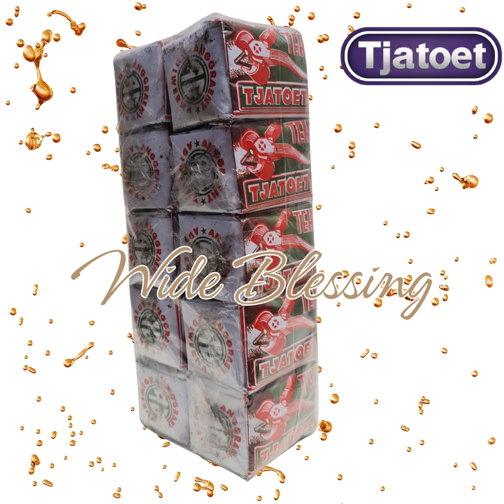 

[ 10 Pcs x 40 Gram ] Teh Tjatoet Istimewa Hijau 10Pcs x 40Gram / TEH SLAWI TEGAL CATUT SLOP / Teh Melati Awur Tubruk 40gr / Jasmine Tea Bubuk 40 gr