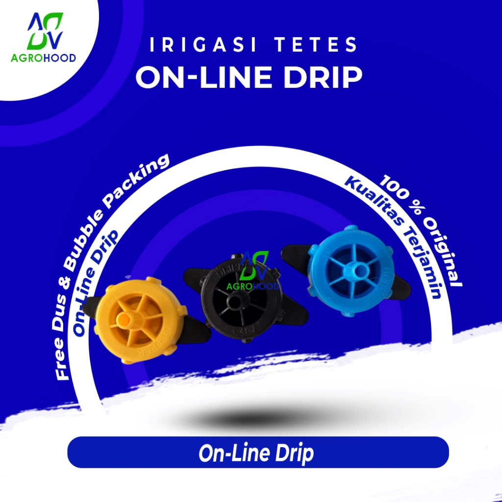 Irigasi Tetes / On-Line Dripper / Drip Emitter