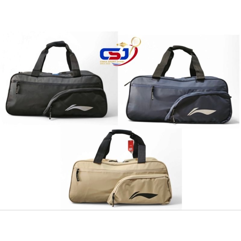 Tas Raket Badminton Lining Kotak 3 Ruang Besar