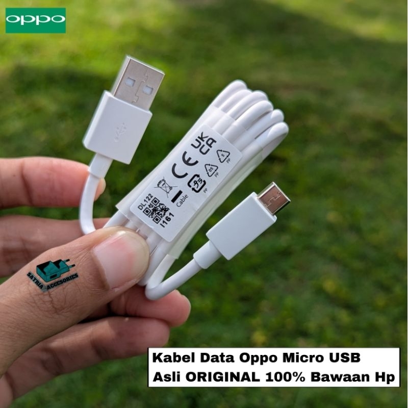 Kabel Data Oppo Micro USB Asli ORIGINAL 100% Bawaan Hp