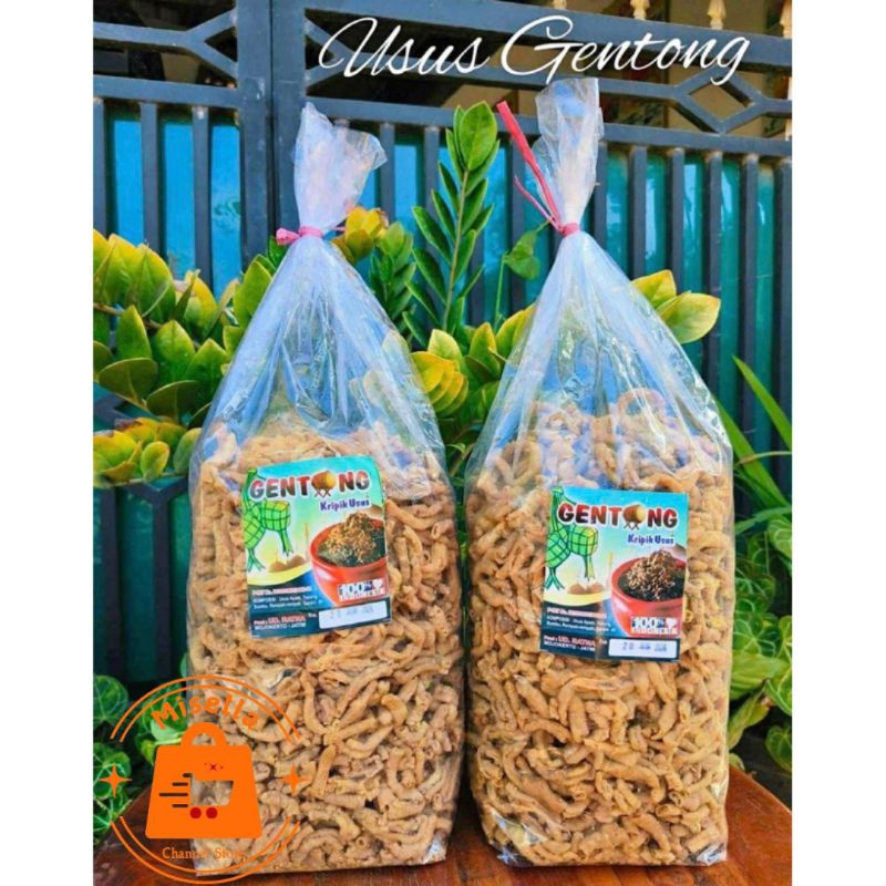 

Keripik Usus Cap Gentong Berat 500 Gram