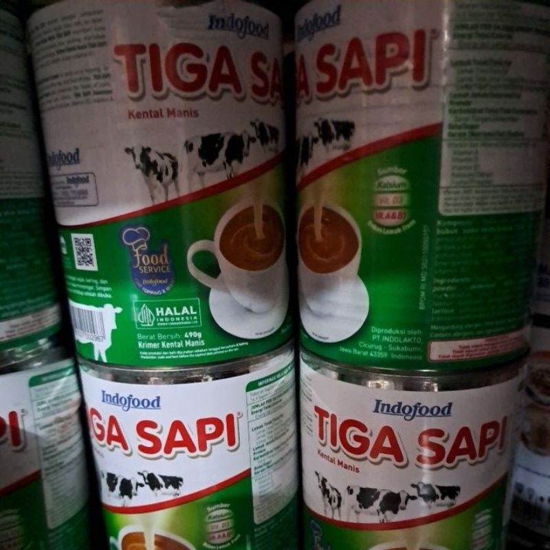 

(490 gr) Kental Manis cap Tiga Sapi