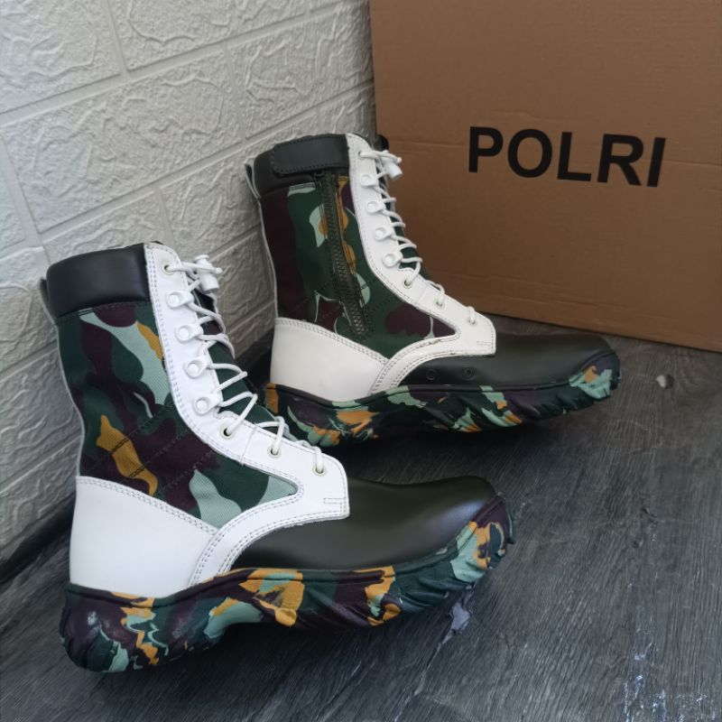Sepatu PDL Loreng Provos Jatah Brimob / Sepatu PDL Loreng Provos Brimob