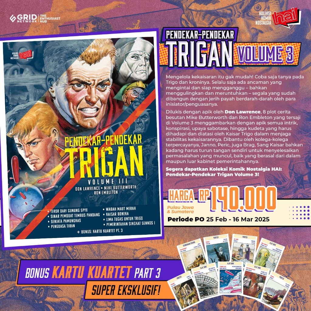 Komik Pendekar Pendekar Trigan Volume III