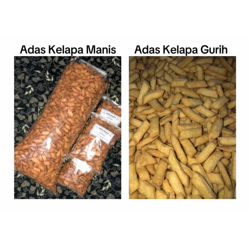 

ADAS KELAPA | Kue Kering Camilan Jajan Lebaran