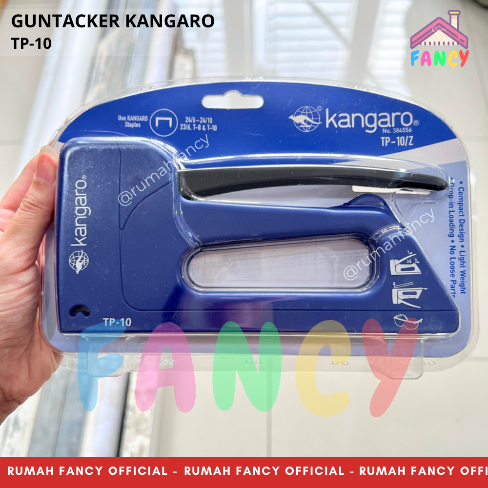 

GUNTACKER KANGARO TP 10 / HEKTER Tembak Alat Stapler Tembak Jok Kulit Motor / Stapler Kayu Untuk Dekor