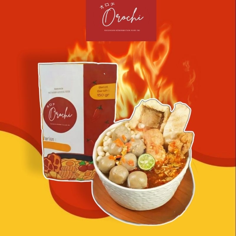 

Baso Aci Orochi Chili Oil Malang Frozen (Sosis)