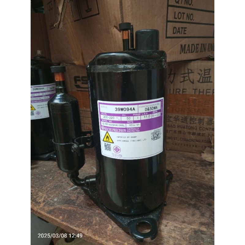 kompresor ac Sharp Thailand 3/4pk R32 model 39W094A