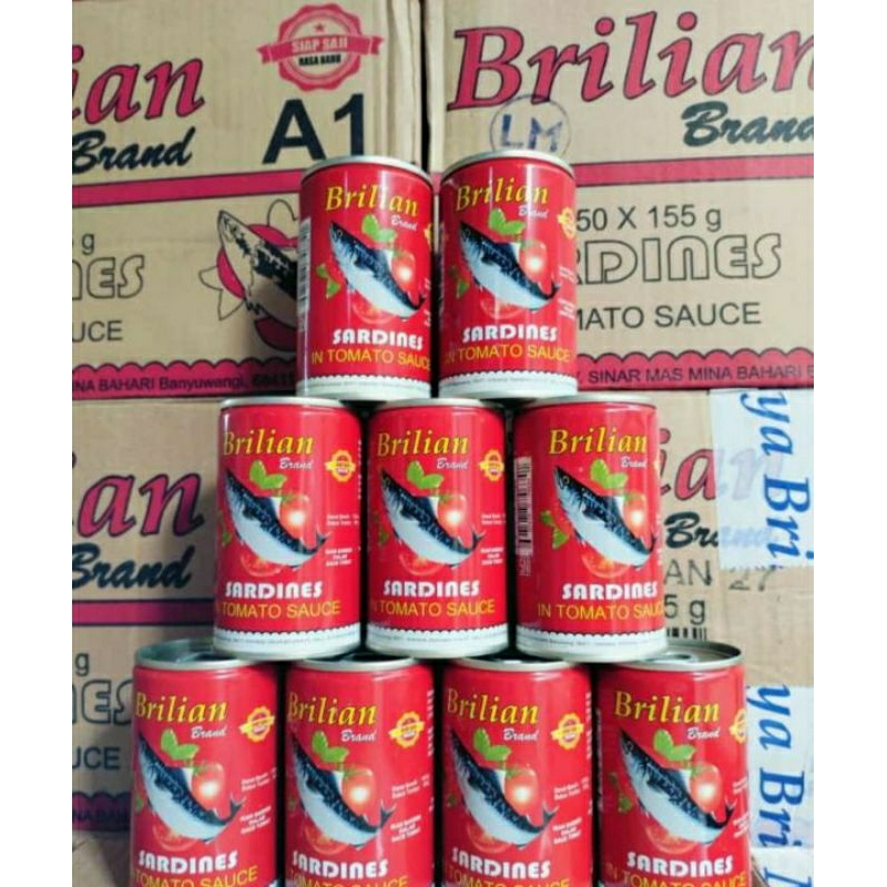 

Sarden Brilian Saus Tomat 155 g