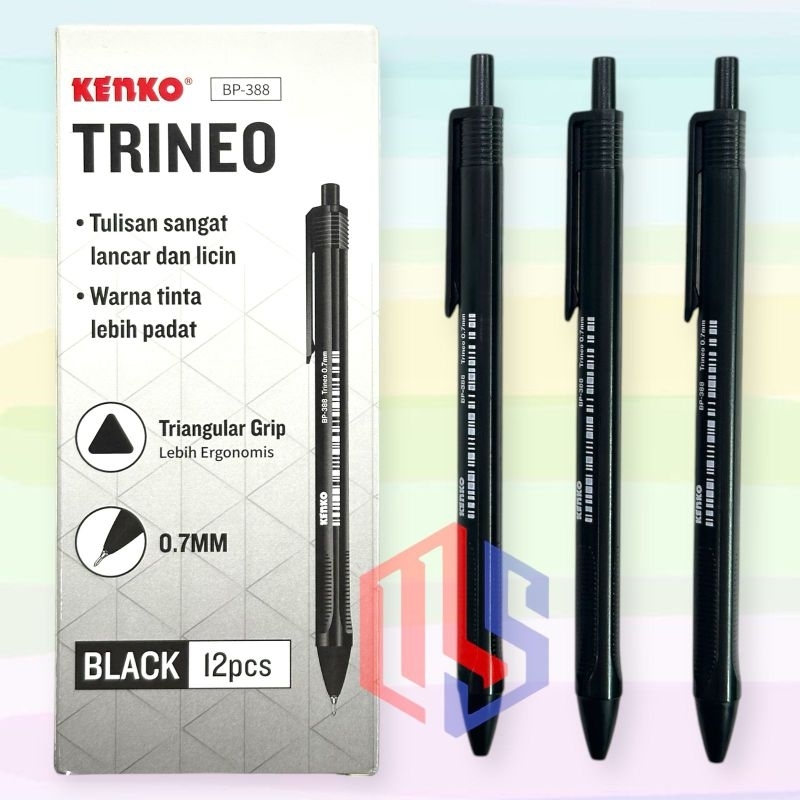 

Pulpen / Ballpoint / Pen Kenko TRINEO BP-388 (12 Pcs)