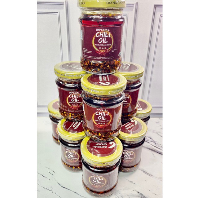 

CHILI OIL IMPERIAL KITCHEN & Dimsum 100% Original (Exp masih lama) Free Bag tanpa min pembelian dan stock terbatas