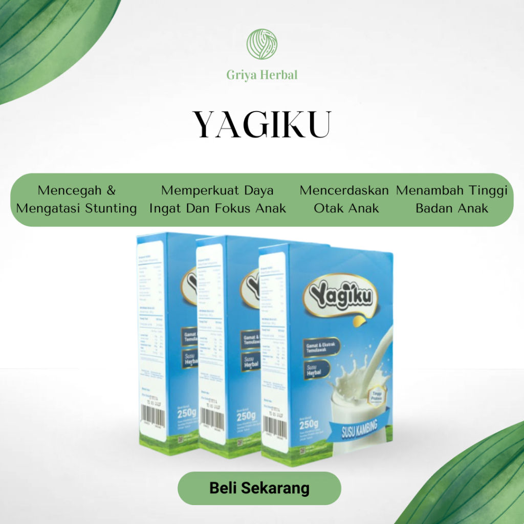

Yagiku Susu Kambing Anak Susu Kaya Nutrisi Cegah Stunting 250Gr