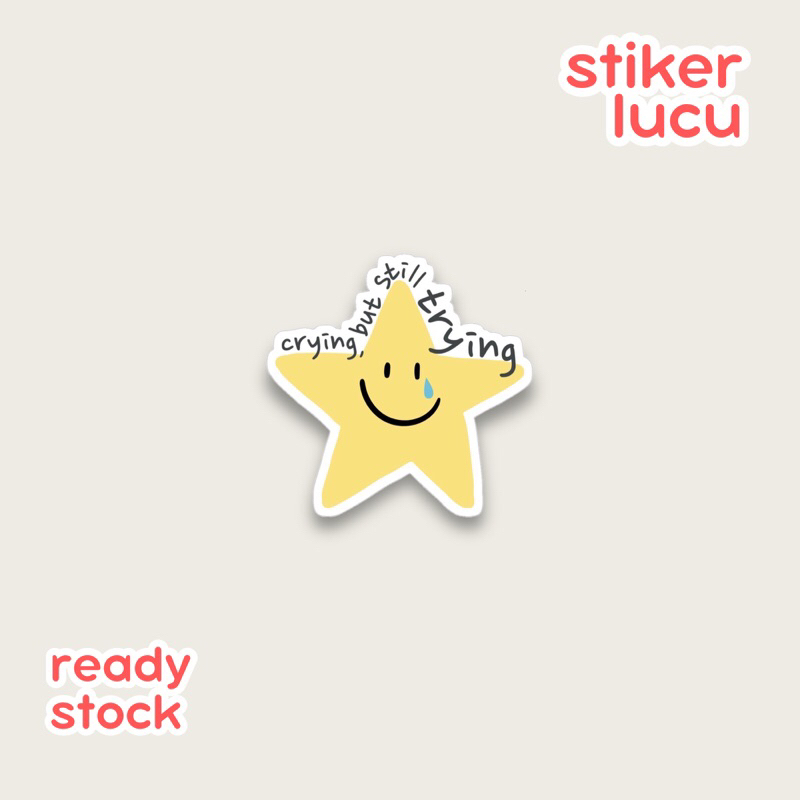 

Stiker Lucu | Sticker Aesthetic | Waterproof Sticker | Stiker Tahan Air | Stiker Unik | Stiker Satuan