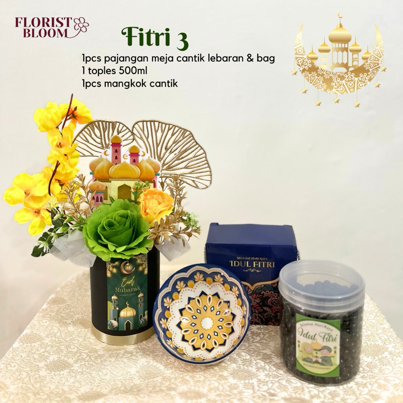 Hampers Lebaran Idul Fitri Paket Fitri | Kue Lebaran | Parcel Lebaran | Pajangan Lebaran | FLORIST B